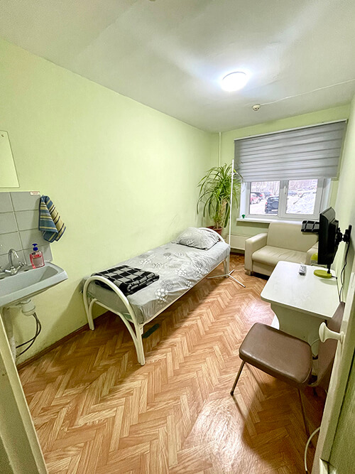 Палата клиники Наш Доктор Томск